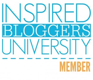 Inspired Bloggers University member